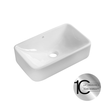 Kvadrato - umywalka nablatowa ceramiczna